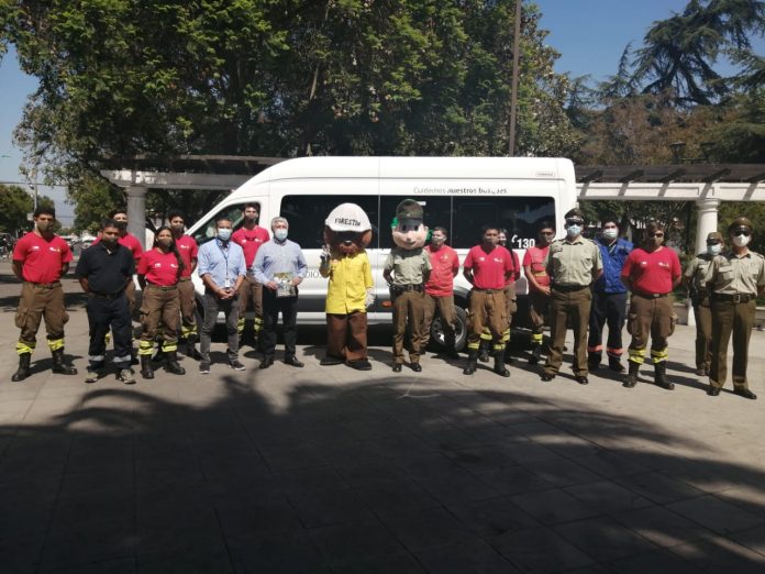 Autoridades llaman a la prevención de Incendios Forestales en Talagante