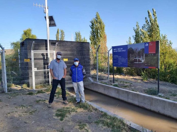 CNR y DOH recepcionaron quinta etapa de proyecto en que primera sección del río Aconcagua incorpora compuertas automáticas