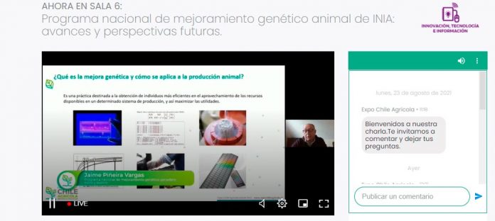 3er día de Expo Chile Agrícola 2021 Director Nacional INIA: “Demostramos que el Instituto está trabajando decididamente en las problemáticas que hoy enfrenta el sector agroalimentario”