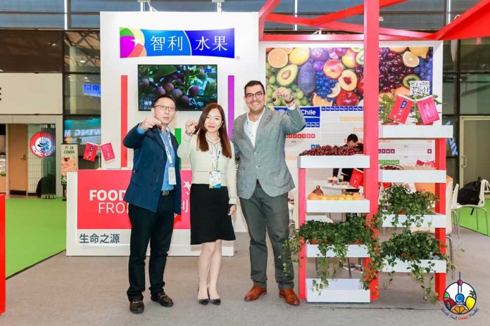 Cerezas chilenas son las invitadas de honor en la Exposición Internacional de la Fruta de Shanghai