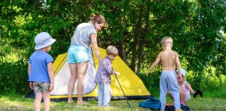 DISFRUTA UN DÍA DE CAMPING carpas doite