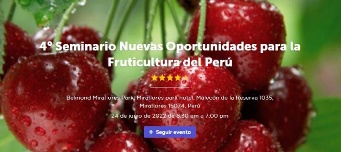 Seminario Nuevas Oportunidades para la Fruticultura del Perú