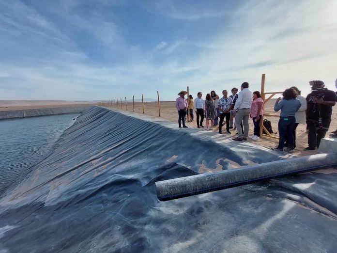 CNR y GORE inauguran emblemático embalse de regulación estacional que beneficiará a agrupación de pequeños agricultores de Arica y Parinacota