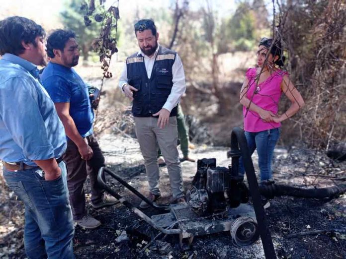 En recorrido por Galvarino, Secretario Ejecutivo de la CNR dio a conocer Fondo especial para reconstrucción y reactivación económica tras incendios forestales