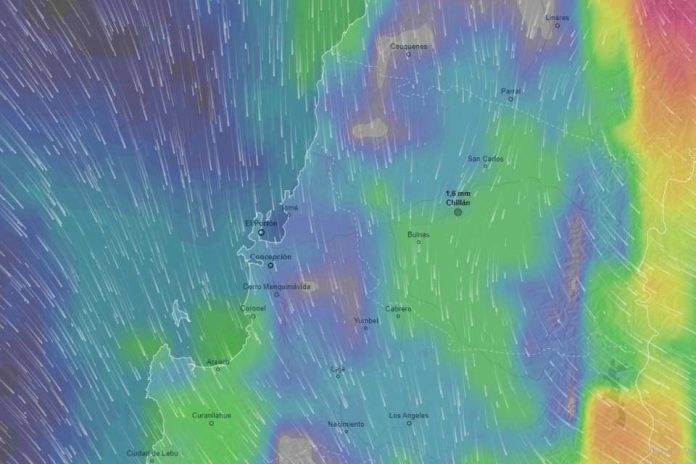 Importantes lluvias e inestabilidad atmosférica prevén este fin de semana en el centro sur de Chile