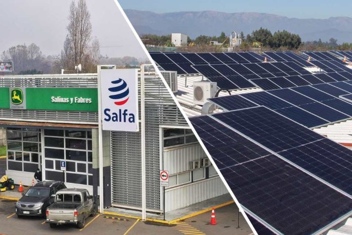 Salfa generará energía solar en sucursal de Los Ángeles