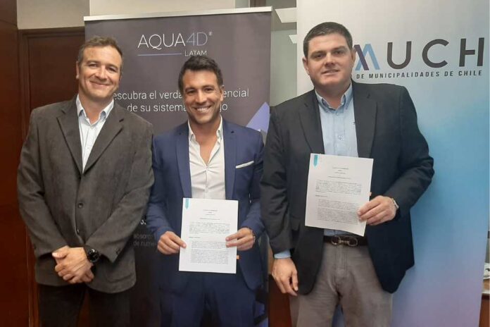 Amuch y AQUA4D firman convenio para transferencia de tecnología hídrica a los municipios de la asociación