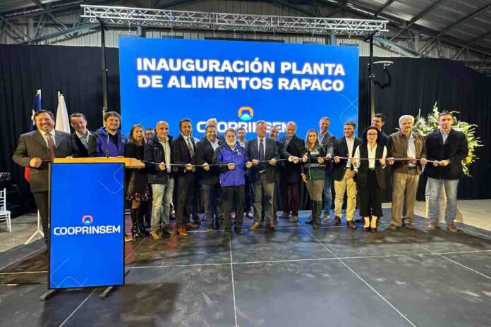 Cooprinsem inaugura moderna planta de alimentos en Rapaco