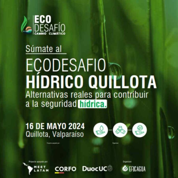 EcoDesafío Hídrico Quillota: Alternativas reales para contribuir a la seguridad hídrica