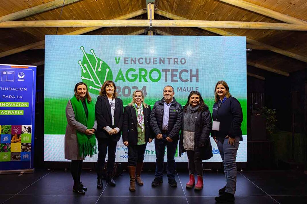Agricultores accedieron a innovaciones tecnológicas en V Encuentro AgroTech Maule 2024