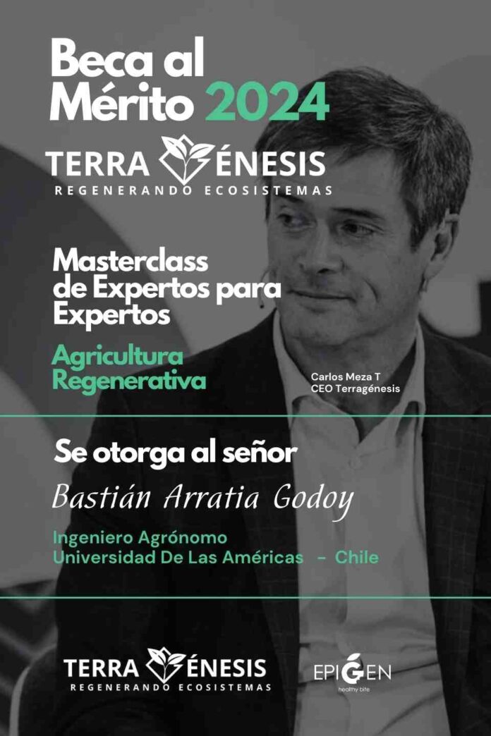 Anunciamos al ganador de la Beca al Mérito de Terragénesis