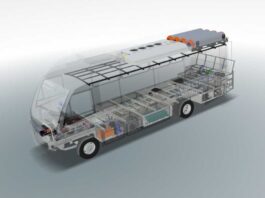 Cómo avanza la construcción del primer bus a hidrógeno en Chile