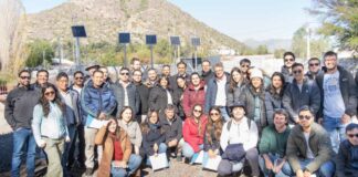 Estudiantes del Máster en Hidrología y Gestión de Recursos Hídricos de las Universidades de Alcalá y Rey Juan Carlos conocieron la tecnología de la Primera Sección del río Aconcagua