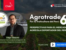 ¡Exministro de Comercio Exterior y Turismo del Perú, Edgar Vásquez estará en Agrotrade!