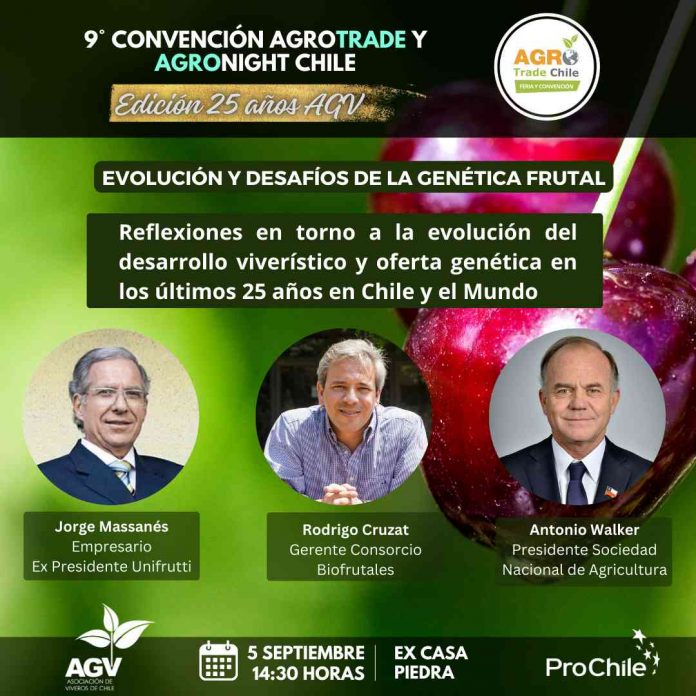 Imperdible el panel evolución y desafíos de la genética frutal en Agrotrade Chile