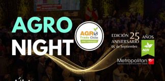 La novena versión de Agrotrade 2024 se viste de fiesta con Agronight, la primera Noche del Agro en Chile