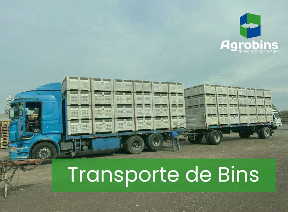 Transporte de Bins Agrícolas Agrobins