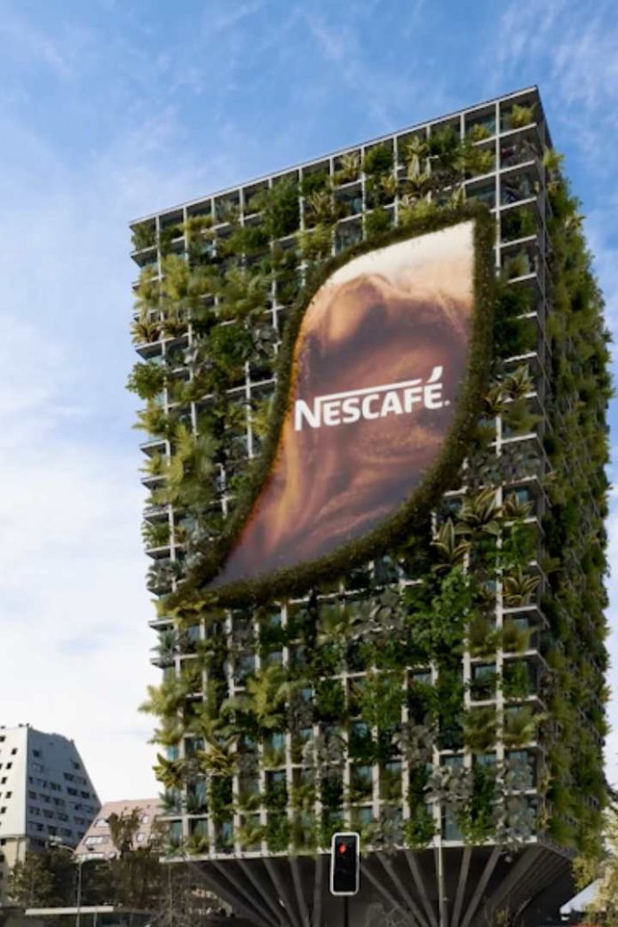 Campaña realizada con Inteligencia Artificial NESCAFÉ interviene icónicos espacios de Santiago para celebrar la Semana del Café