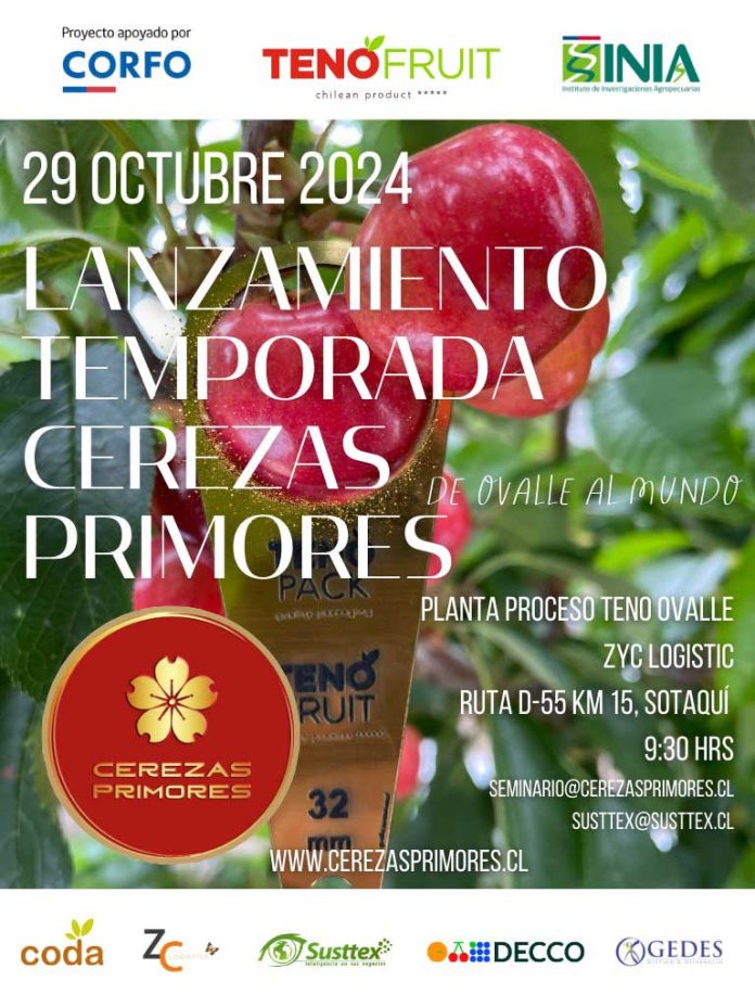 Lanzamiento Temporada Cerezas Primores 2024:  