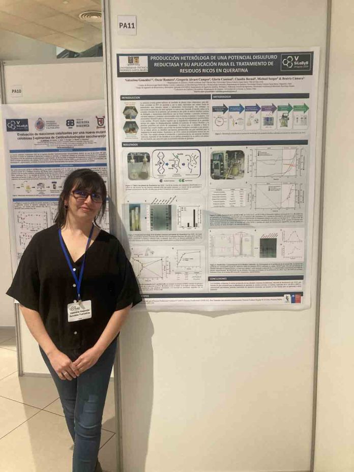 Académica de la USM presenta investigación en Congreso Internacional sobre Biocatálisis