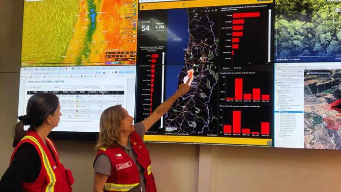 Gobierno llama a reforzar la prevención en zona central del país por probabilidad de ocurrencia de incendios forestales