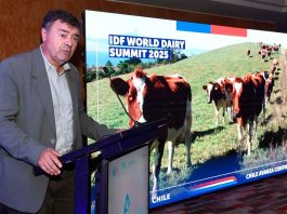 Ministro de cultura y líderes de cadena láctea lanzan cumbre mundial de la leche Santiago 2025