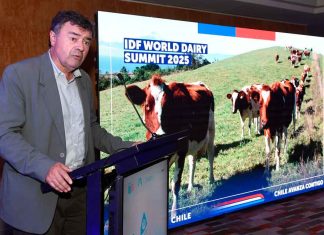 Ministro de cultura y líderes de cadena láctea lanzan cumbre mundial de la leche Santiago 2025