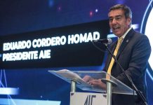 Eduardo Cordero Homad en Encuentro Anual AIE 2024 | Encuentro Anual Asociación de la Industria Eléctrica Electrónica