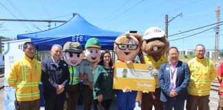 CONAF y EFE Sur lanzan campaña de prevención de incendios en Biotrén y Corto Laja