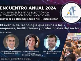 Grandes personalidades estarán en el Encuentro Anual de la Industria Eléctrica, Electrónica, Automatización y Comunicaciones de Chile