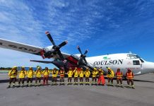 Gobierno recibe avión Hércules C-130 de gran capacidad y velocidad para combatir los incendios forestales