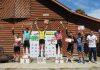 Ciclista nacional y competidor argentino fueron los triunfadores de la 20ª Vuelta Ciclista Internacional de la Leche