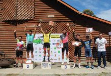 Ciclista nacional y competidor argentino fueron los triunfadores de la 20ª Vuelta Ciclista Internacional de la Leche