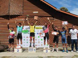 Ciclista nacional y competidor argentino fueron los triunfadores de la 20ª Vuelta Ciclista Internacional de la Leche