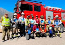 Entregan material informativo para prevención de incendios en la Región de O’Higgins