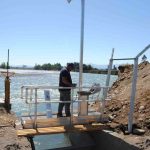 Regantes del Río Ñuble recurren a la CNR para rehabilitar tecnología de canales destruida con crecidas de 2023