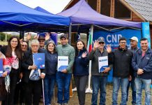 Comisión Nacional de Riego beneficia a 13 familias de la Provincia de Arauco con modernos sistemas de riego tecnificado y energías limpias