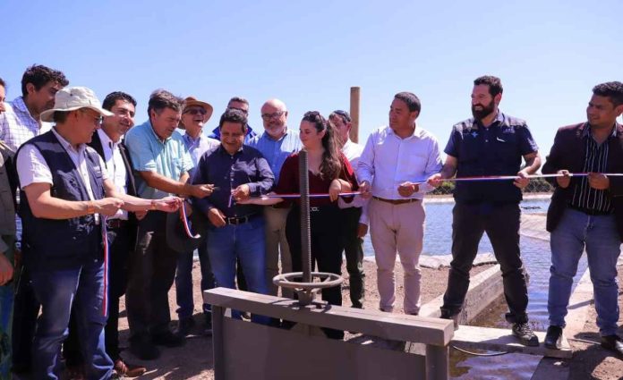 Ministro de Agricultura inaugura ampliación de embalse “La Chimba” bonificado por la Comisión Nacional de Riego