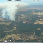 CONAF refuerza recursos terrestres y aéreos en el combate de incendios forestales en la Región de La Araucanía