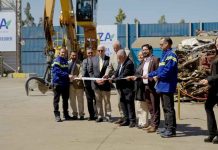 Aceros AZA inaugura la planta fragmentadora de chatarra más moderna de Chile con inversión de US$ 26 millones