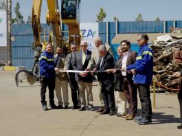 Aceros AZA inaugura la planta fragmentadora de chatarra más moderna de Chile con inversión de US$ 26 millones