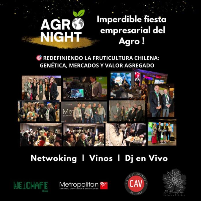 Agronight Chile 2025 fruticultura chilena con visión global Agronight Chile 2025: Una noche para repensar la fruticultura chilena con visión global