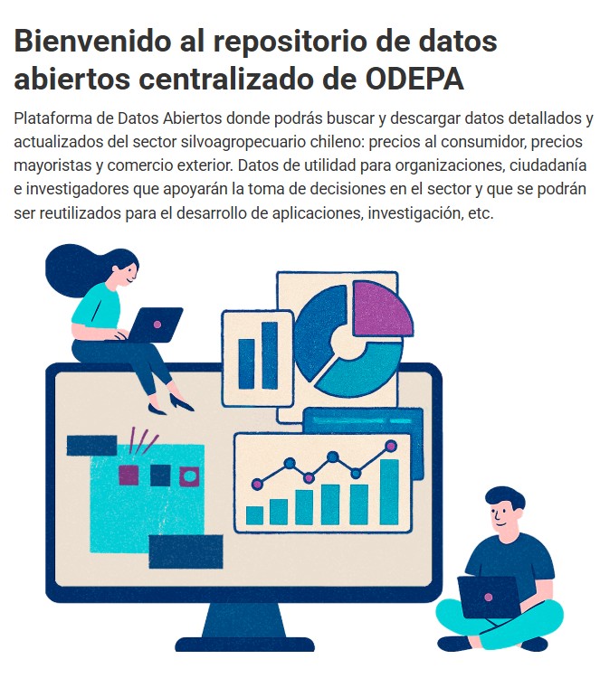 ¡Nuevo! Portal de Datos Abiertos de Odepa ¡Nuevo! Portal de Datos Abiertos de Odepa