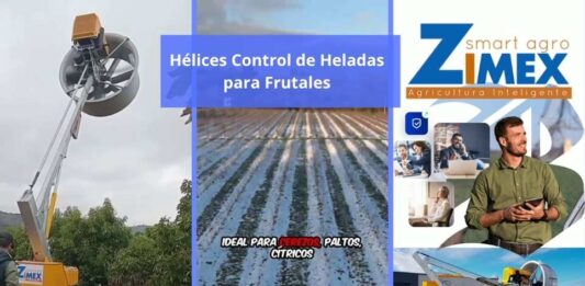 Zimex: Líder en Hélices Control de Heladas para Frutales