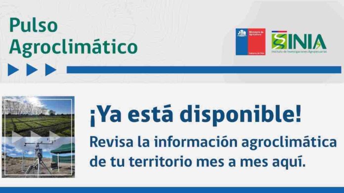 INIA lanza “Pulso Agroclimático” nuevo boletín de monitoreo de la realidad agrícola y climática nacional INIA lanza “Pulso Agroclimático”: nuevo boletín de monitoreo de la realidad agrícola y climática nacional