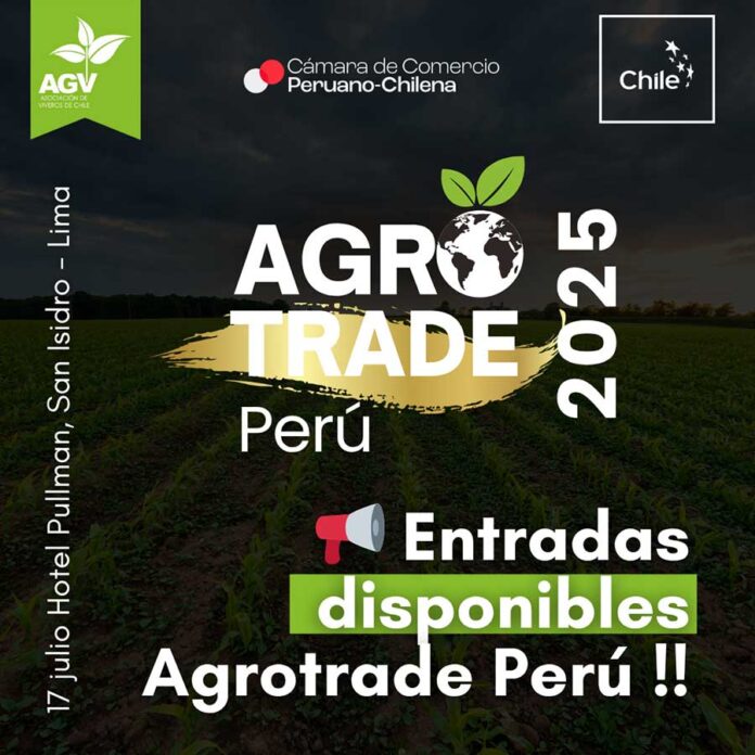 Entradas disponibles Agrotrade Perú✨ Reserva tu cupo y accede a Conferencia, Cocktail empresarial, Feria, Degustación Vinos y celebración Agronight!