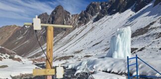 Combatiendo la crisis climática con tecnología: Nilus y Myriota utilizan IoT satelital para proteger glaciares artificiales en Chile