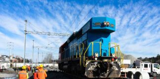 EFE Sur inicia pruebas con trenes de carga sobre el nuevo Puente Ferroviario y avanza apertura del moderno viaducto  