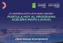 Empresas multisectoriales ya pueden postular al programa Acelera Mapu Lahual de Corfo Los Lagos Empresas multisectoriales ya pueden postular al programa Acelera Mapu Lahual de Corfo Los Lagos