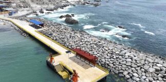 Inauguran nuevo muelle en Caleta San Marcos para mejorar la seguridad de la comunidad de pescadores local